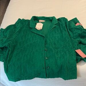 Ivy City Co Zuma Blouse and Short Set